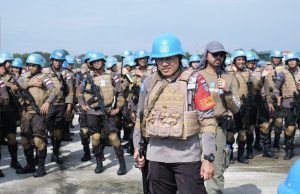 Wadir Samapta Polda NTB Pimpin Trining Pra Tugas Misi Perdamaian ke Afrika Selatan