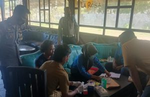 Anggota Polsek Maluk Dampingi Tes HIV AIDS Disalah Satu Tempat Hiburan Malam
