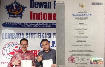 LSP Pers Indonesia Resmi Terbitkan SKW Berlogo Garuda