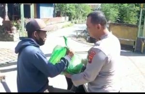 Peduli Warga AKBP Heru Muslimin Berbagi Sembako