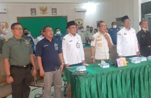 Kodim 1628/SB Bersama Instansi Terkait Ikuti Sosialisasi Undang Undang No 23 Tahun 2019
