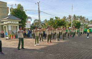 Melalui Olahraga Bersama Kodim 1628/SB Jaga Kebugaran dan Perkokoh Silaturahmi