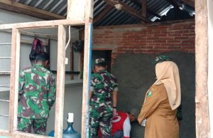 Dandim 1607/Sumbawa Tinjau Rehab RTLH Bantuan Kodam IX/ Udayana