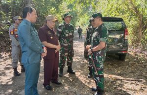 Operasi Bakti TNI TMMD ke-116 Kodim 1607/Sumbawa di Kecamatan Rhee Di Buka Resmi Bupati Sumbawa