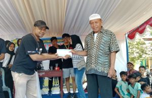 Sukseskan Event Jalan Sehat Remaja Masjid Al Istiqomah,Global Lombok Bagikan Voucher Hotel