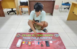 Polisi KSB Gagalkan Peredaran Narkoba, Satu Orang Berhasil Diamankan