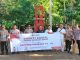 Peduli Lingkungan, Polsek Brang Rea Bersih Bersih Tempat Wisata