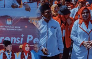 Elektabilitas Amar – Nani Tertinggi di Top of Mind Cabup dan Cawabup KSB