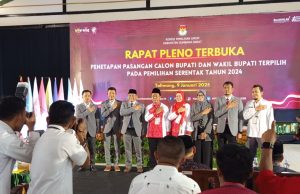 KPU Tetapkan Pasangan AMANAH Pemenang Pilkada KSB
