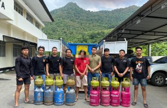 Polres KSB Gerebek Gudang Pengoplosan Gas Elpiji di Brang Rea, Seorang Pelaku di Ringkus