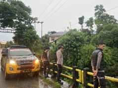 Antisipasi Cuaca Ekstrem, Polres Bima Kota Patroli Waspada