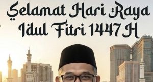 IKLAN: HENDRIAN SEKELUARGA MENGUCAPKAN SELAMAT HARI RAYA IDUL FITRI 1 SYAWAL 1447 H MOHON MAAF LAHIR DAN BATIN