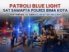 Patroli Blue Light Sat Samapta Polres Bima Kota Antisipasi 3C dan Kejahatan Malam