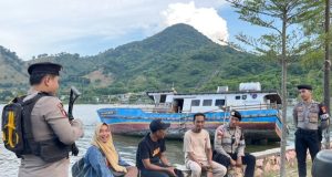 Atasi Gangguan Kamtibmas Sat Samapta Polres Bima Kota Patroli di Kawasan Wisata