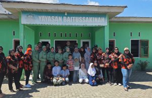 Sinergi Kodim 1628/SB Bersama PP KSB Berbagi Berkah di Panti Asuhan