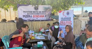 Alumni FKG UNAIR Gelar Pelayanan Gigi Gratis di 12 Titik Terdampak Bencana di Flores